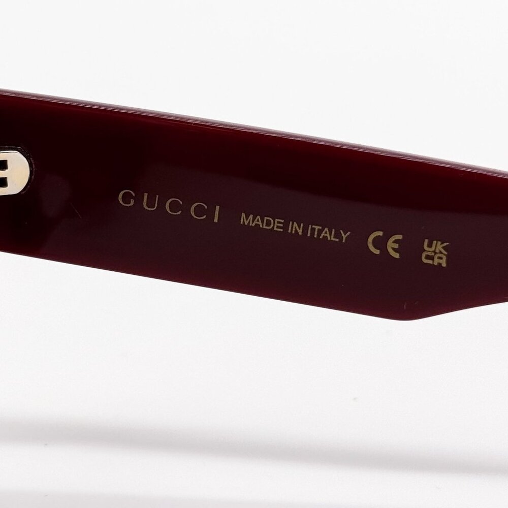 NEW GUCCI GG1835SA 003 WOMEN RED SUNGLASSES GUCCI - Picture 9 of 10